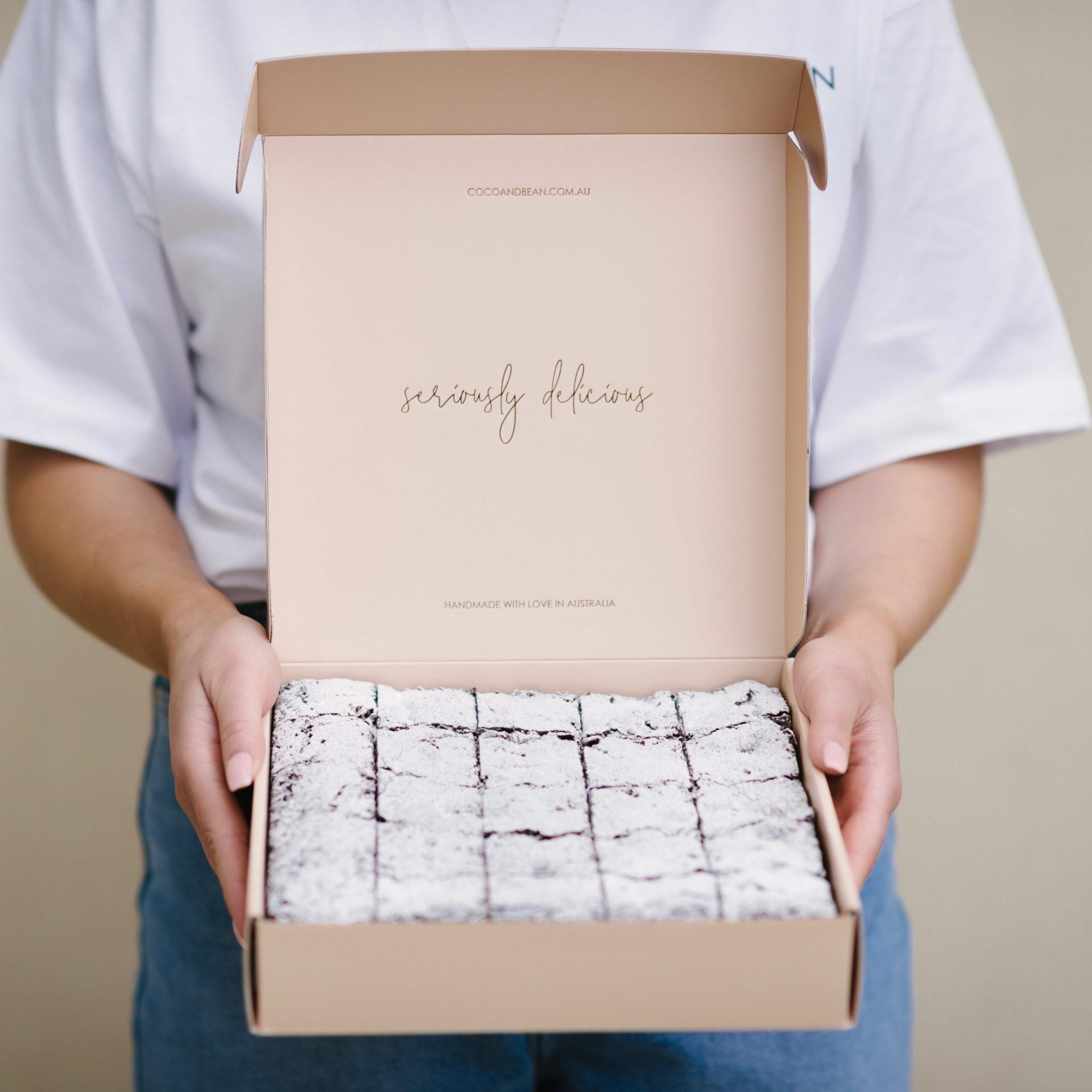 Chocolate Brownies 25 Pack Gift Box