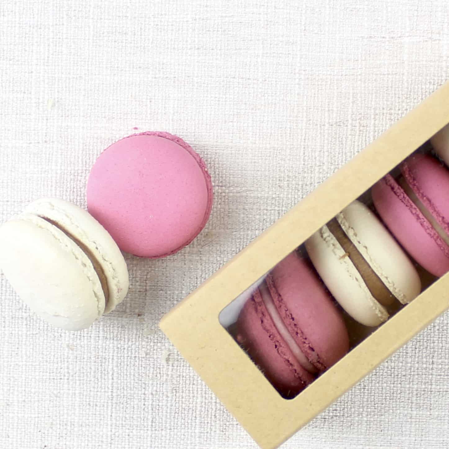 french macarons gift box