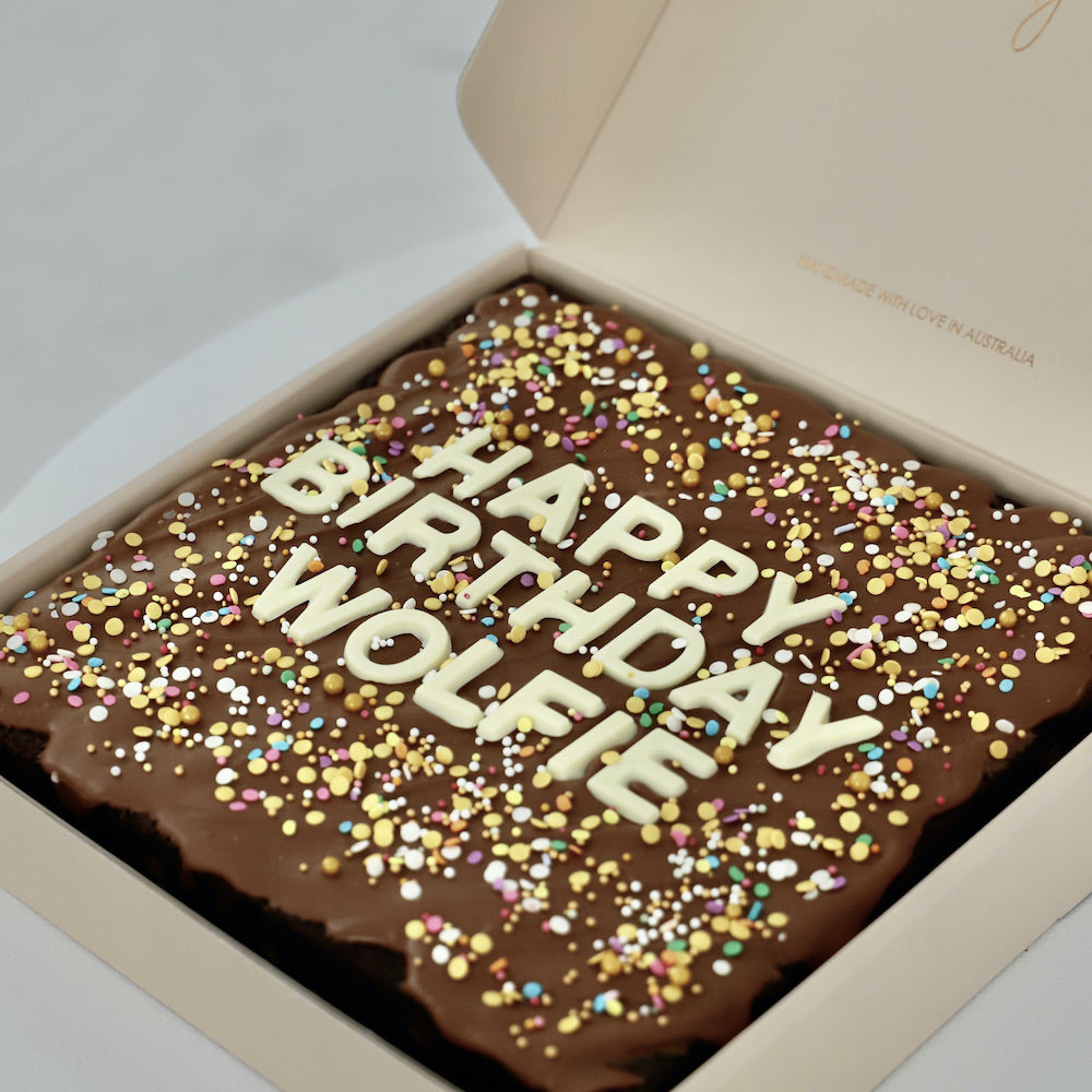 Personalised Brownies