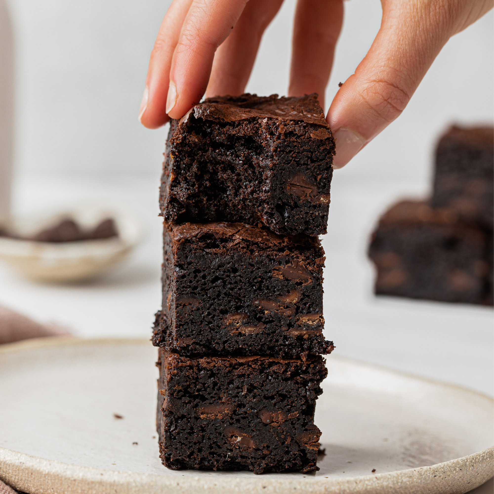 Chocolate Brownies 6 Pack Gift Box