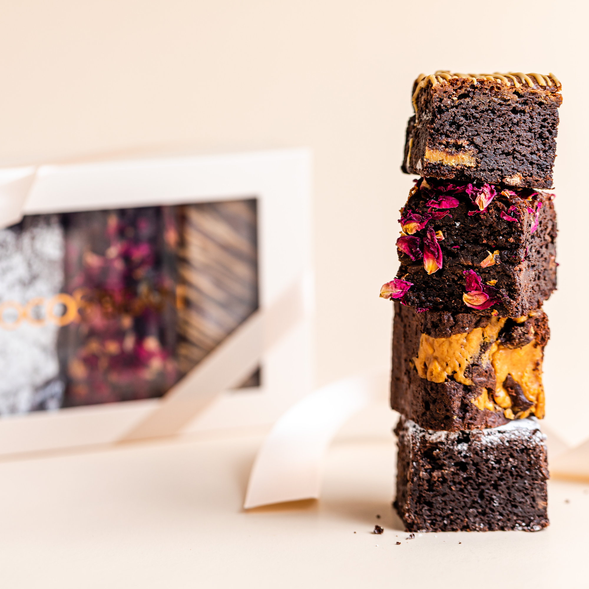 Chocolate Brownies 8 Pack Gift Box