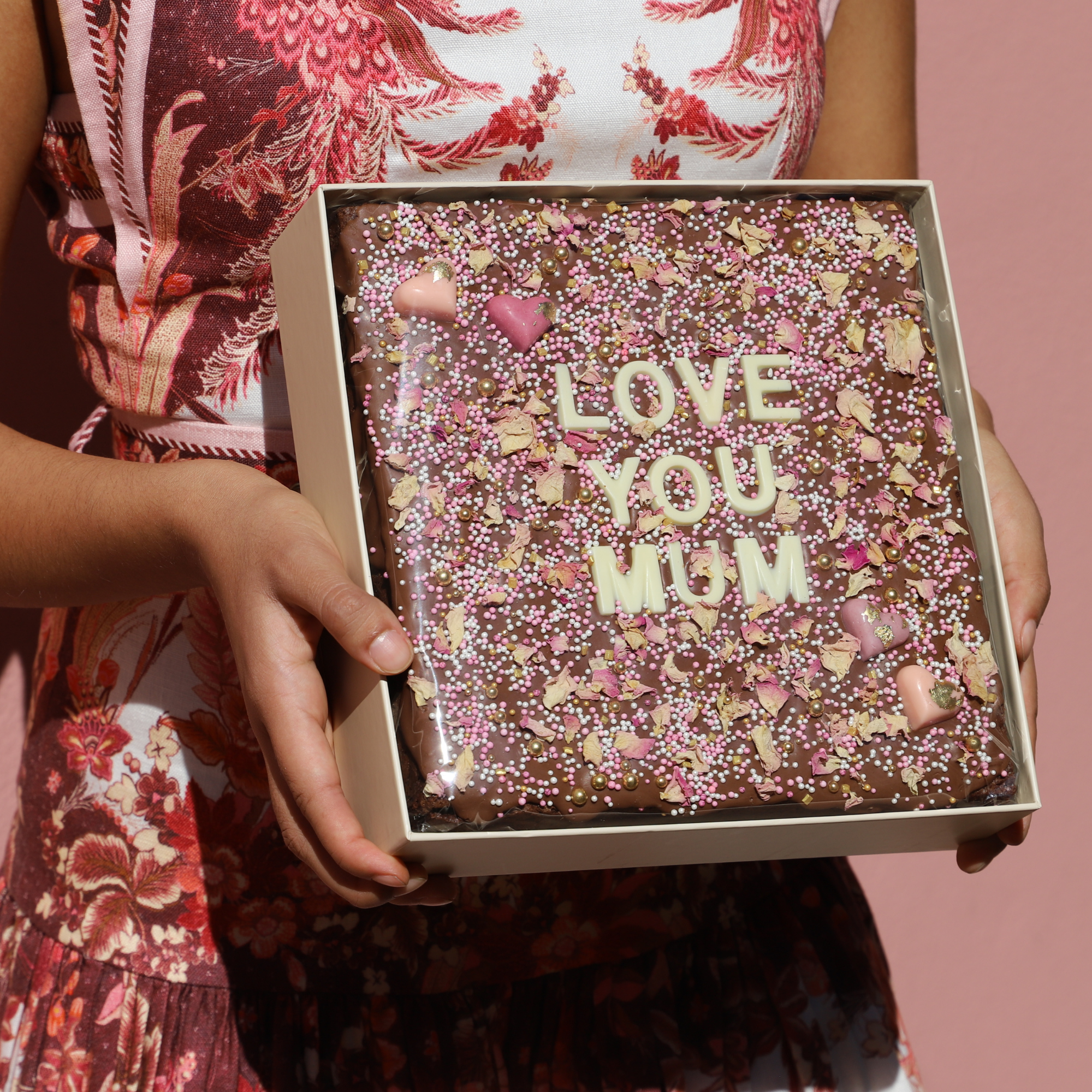 Large Personalised Brownie