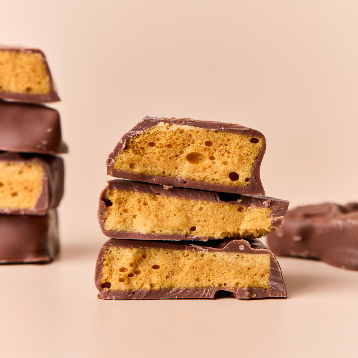 Belgian Chocolate Honeycomb