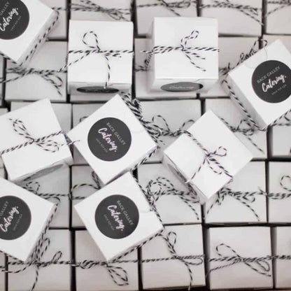 chocolate brownie gift boxes customised