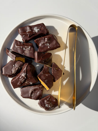 Belgian Chocolate Honeycomb