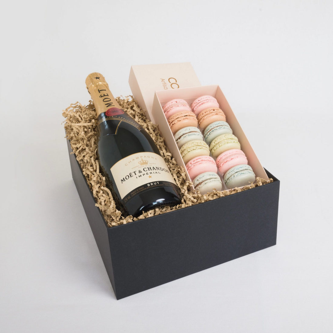 Moet & Macarons Gift Hamper