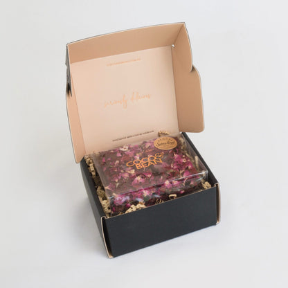 Raspberry Rose Chocolate Brownies 4 pack