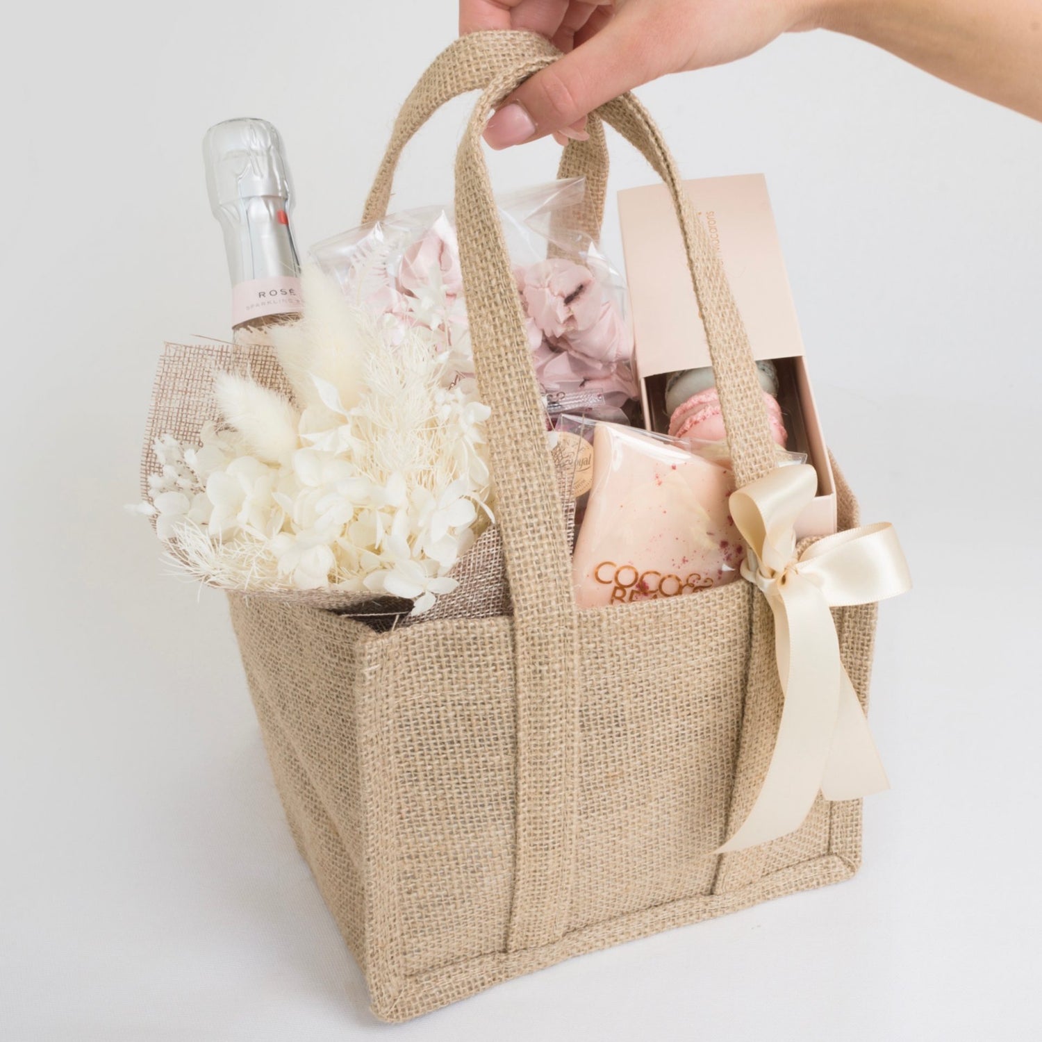Sweet Blooms Gift Basket – Coco Bean - Main Image