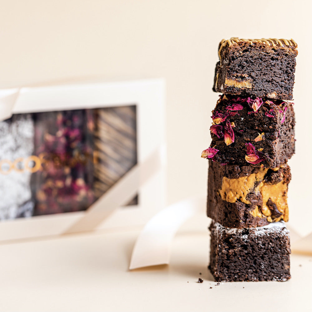 Chocolate brownies 8 pk gift box