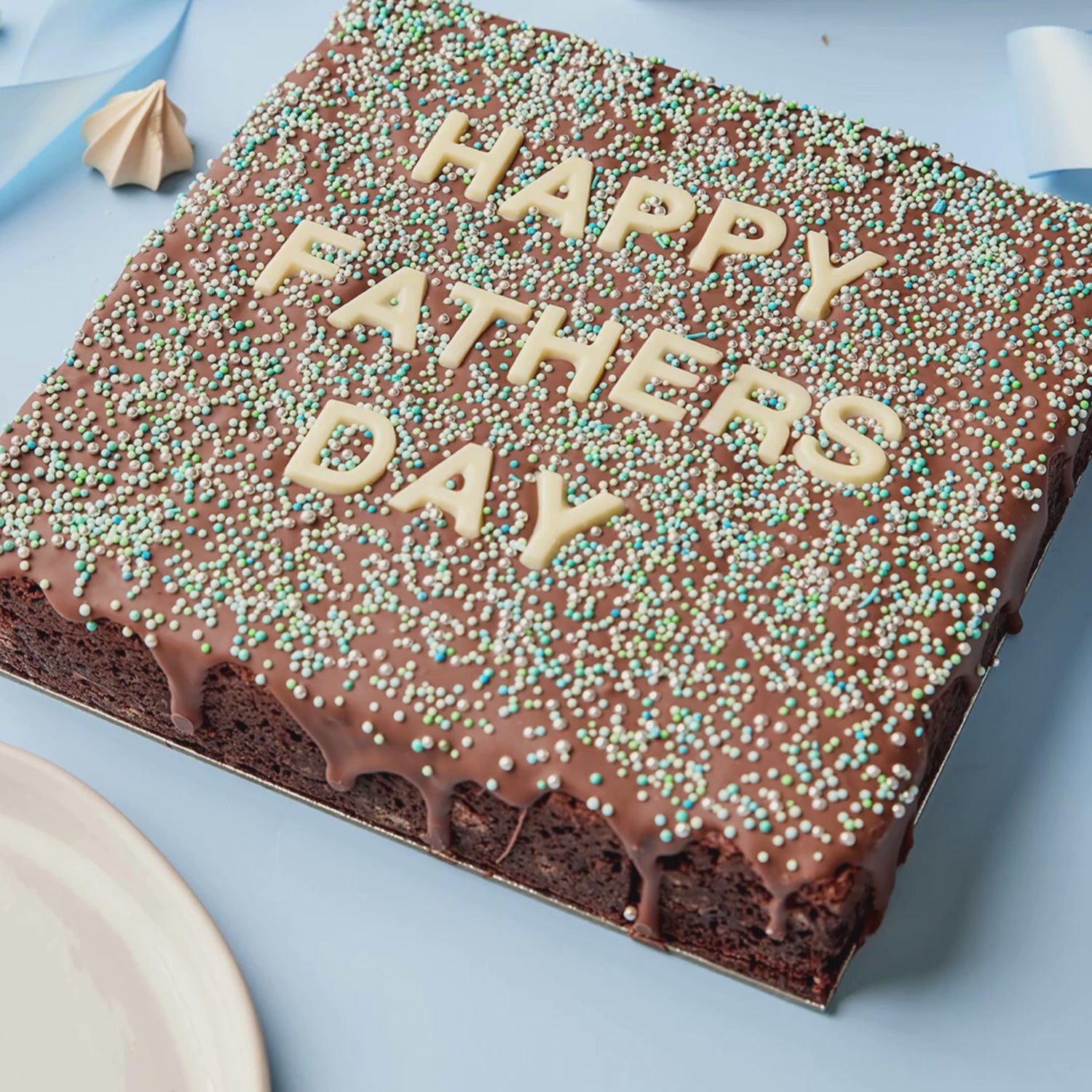 Large Personalised Brownie