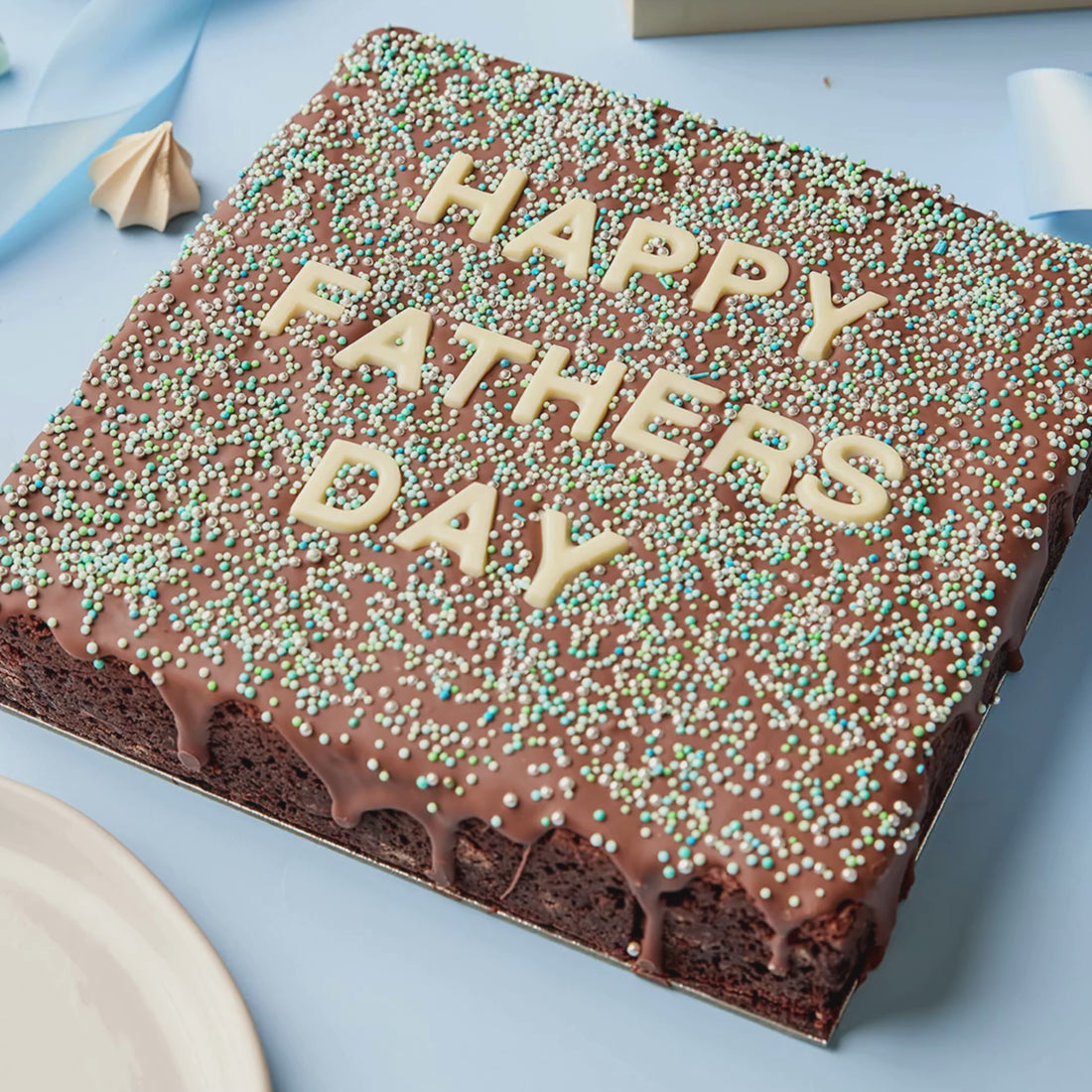 Large Personalised Brownie